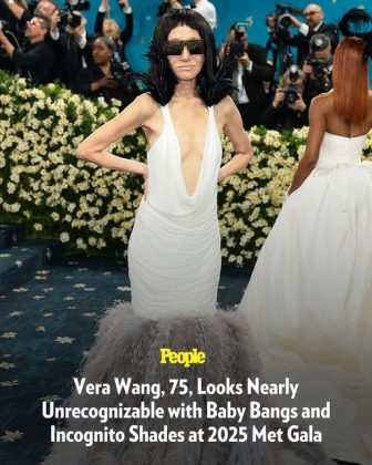 Vera Wang, 75, Looks Nearly Unrecognizable with Baby Bangs and Incognito Shades at 2025 Met Gala