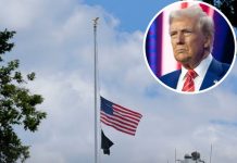 US flag at White House flown at half-mast amid ‘Trump is dead’ rumors