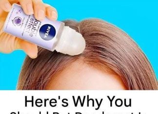 Why You Should Put Deodorant In Your Hair