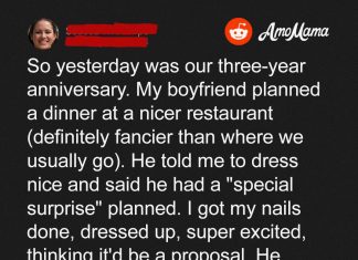I Thought Our Anniversary Dinner Would Be a Proposal – But My Boyfriend Ended Up Embarrassing Me in the Worst Way