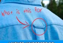 I never understood what this loop on a shirt was for until someone showed me.