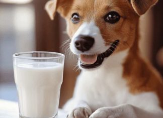 “Can a dog drink milk?”