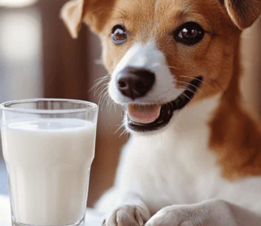 “Can a dog drink milk?”