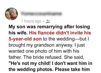 SHE ERASED THE STEPSON FROM THE WEDDING. HIS GRANDMOTHER MADE SURE THE TRUTH WAS CAPTURED