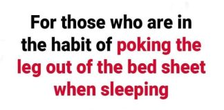 THE SCIENCE OF SLEEP: WHY STICKING ONE FOOT OUT ACTUALLY WORKS TO HELP YOU FALL ASLEEP FASTER