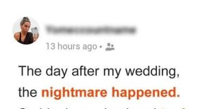 THE HUSBAND REMOVES HIS RING AND SENDS HIS NEW WIFE OUT OF THE HOUSE AS HIS MOTHER GIVES HIM AN ULTIMATUM.