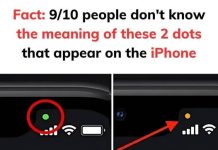 WHAT’S THE ORANGE DOT ON YOUR IPHONE SCREEN? HERE’S WHAT IT REALLY MEANS