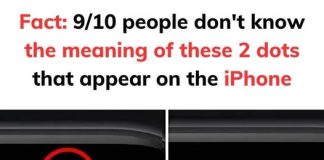 WHAT’S THE ORANGE DOT ON YOUR IPHONE SCREEN? HERE’S WHAT IT REALLY MEANS