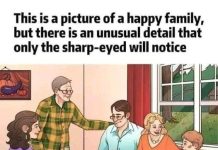 BRAIN TEASER: CAN YOU SPOT THE INACCURACY IN THIS FAMILY’S DINING ROOM SHOT IN UNDER 15 SECONDS?