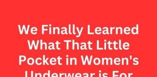THE POCKETS ON WOMEN’S PANTS HAVE A PURPOSE.