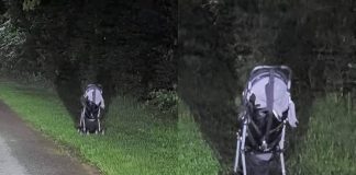 WOMAN SHARES CHILLING WARNING AFTER DISCOVERING AN ABANDONED STROLLER BY THE ROAD