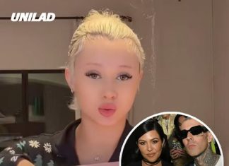 Kourtney Kardashian and Travis Barker slammed for intimate gift to his daughter Alabama as people label it ‘gross’