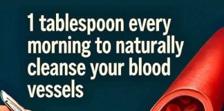 CLEANSE YOUR BLOOD VESSELS NATURALLY WITH JUST 1 TABLESPOON EACH MORNING