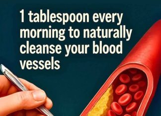 CLEANSE YOUR BLOOD VESSELS NATURALLY WITH JUST 1 TABLESPOON EACH MORNING