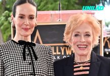 Holland Taylor, 82, gives rare insight to age gap romance with Sarah Paulson, 50, in Walk of Fame speech
