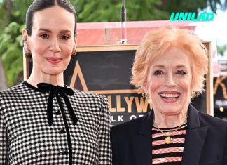 Holland Taylor, 82, gives rare insight to age gap romance with Sarah Paulson, 50, in Walk of Fame speech
