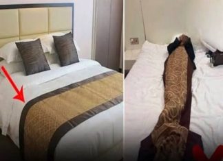 THAT DECORATIVE STRIP ON HOTEL BEDS? HERE’S WHAT IT’S REALLY FOR (IT’S NOT JUST FOR LOOKS)