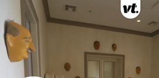 Forensic Expert Identifies Masks On The Wall Of Jeffrey Epstein Room