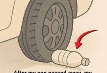 VEHICLE SAFETY WHY EVERY DRIVER SHOULD PAY ATTENTION TO A PLASTIC BOTTLE NEAR THEIR TIRE