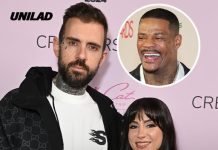 YouTuber Adam22 has awkward response to wife after she comments on his boxing match with man she slept with twice