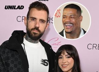 YouTuber Adam22 has awkward response to wife after she comments on his boxing match with man she slept with twice