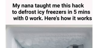 My nana taught me this hack to defrost icy freezers in 5 mins with 0 work. Here’s how it works