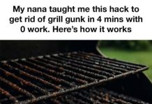 My nana taught me this hack to get rid of grill gunk in 4 mins with 0 work. Here’s how it works