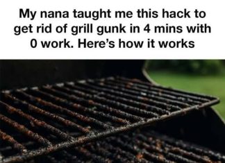 My nana taught me this hack to get rid of grill gunk in 4 mins with 0 work. Here’s how it works