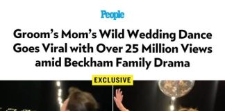 Groom’s Mom’s Wild Wedding Dance Goes Viral with Over 25 Million Views amid Beckham Family Drama (Exclusive)