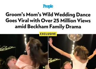 Groom’s Mom’s Wild Wedding Dance Goes Viral with Over 25 Million Views amid Beckham Family Drama (Exclusive)