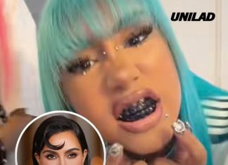 North West, 12, unveils new look with face piercings after Kim Kardashian spoke out about her ‘tattoos’