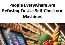 People Everywhere Are Refusing To Use Self-Checkout Machines Because They’re “Killing Jobs”