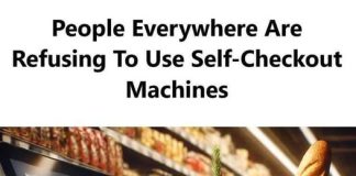 People Everywhere Are Refusing To Use Self-Checkout Machines Because They’re “Killing Jobs”