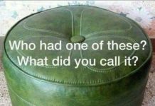 Who Else Grew Up With This Green Seat Sitting Quietly in the Corner of the Living Room — the One Everyone Used but No One Owned, the One That Was a Footrest, a Chair, a Storage Box, and Somehow a Piece of Childhood All at Once… and What Did Your Family Call It Back Then?