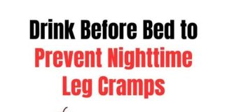 Drink Before Bed to Prevent Nighttime Leg Cramps