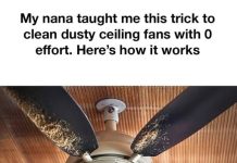 My Nana Taught Me This Trick to Clean Dusty Ceiling Fans With Zero Effort. Here’s How It Works