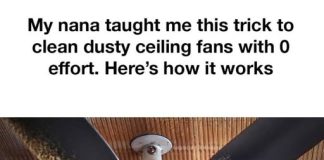 My Nana Taught Me This Trick to Clean Dusty Ceiling Fans With Zero Effort. Here’s How It Works