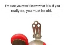 An antique item that not everyone can recognize today.