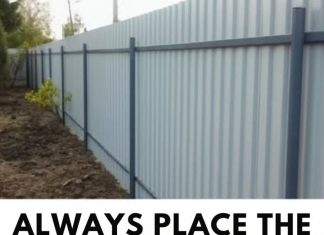 ALWAYS Place Your Fence with the Front Side Facing the Neighbor — Here’s Why