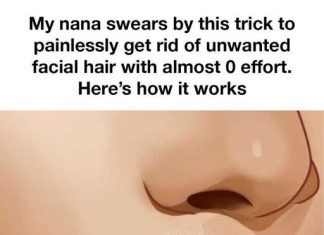 THE ANCIENT BEAUTY SECRET (MY NANA SWEARS BY THIS TRICK TO PAINLESSLY GET RID OF UNWANTED FACIAL HAIR WITH ALMOST 0 EFFORT)