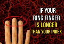 Look at your ring finger — and you’ll understand everything about yourself.