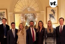 People left mind-blown by ‘distracting’ detail in family photo of Donald Trump’s kids