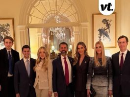 People left mind-blown by ‘distracting’ detail in family photo of Donald Trump’s kids
