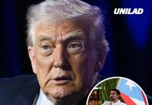 Footage from inside Trump’s Super Bowl party shows Bad Bunny on screens instead of Turning Point USA