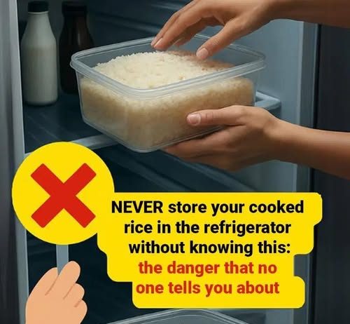 Never store your cooked rice without knowing this