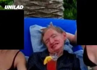 Professor Stephen Hawking seen with two women in bikinis in new Epstein files photo