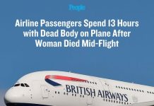 Airline Passengers Spend 13 Hours with Dead Body on Plane After Woman Died Mid-Flight