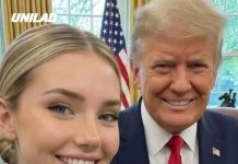 Truth behind ‘beautiful Army blond’ pictured with Trump that gained a million followers before disappearing