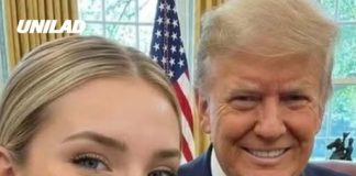 Truth behind ‘beautiful Army blond’ pictured with Trump that gained a million followers before disappearing