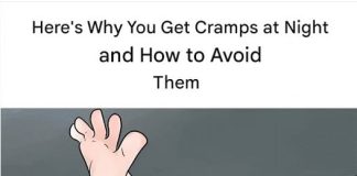This is why we get cramps at night